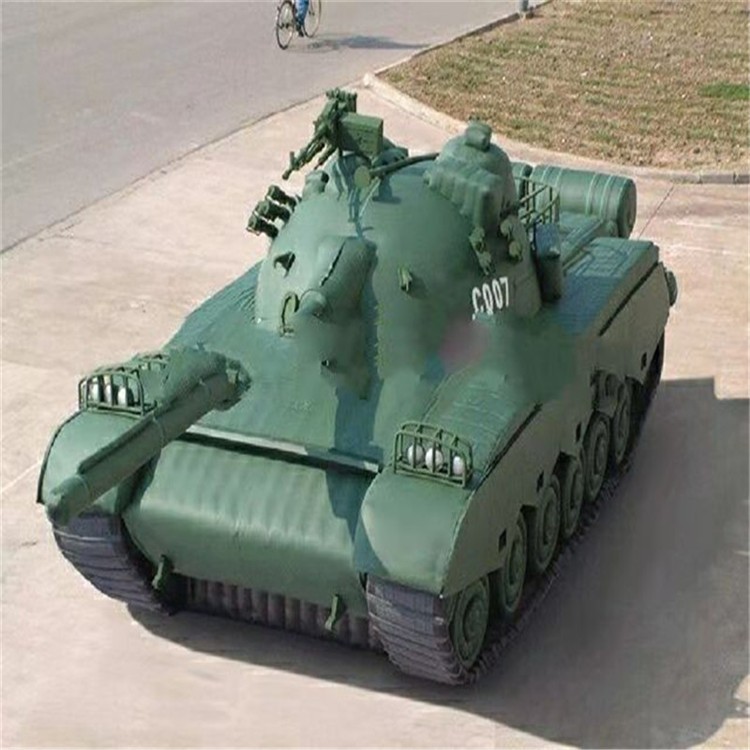 景泰充气军用坦克详情图
