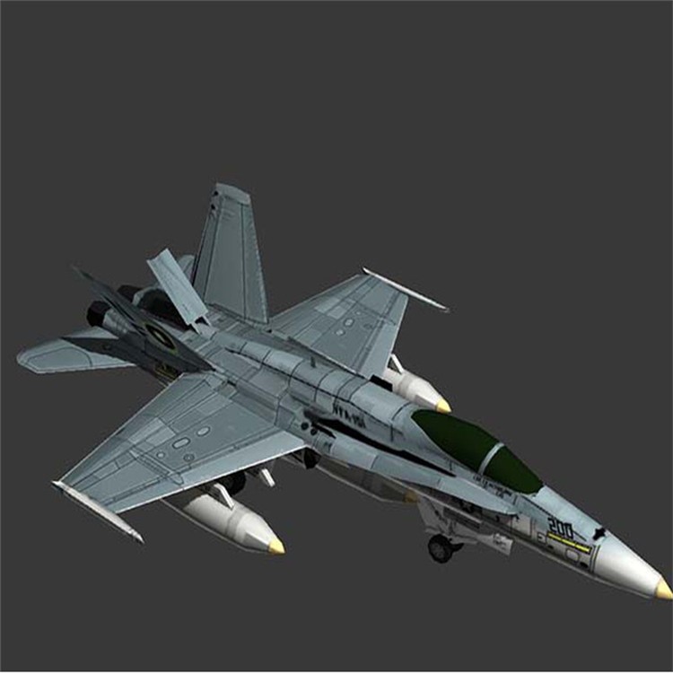 景泰3D舰载战斗机模型
